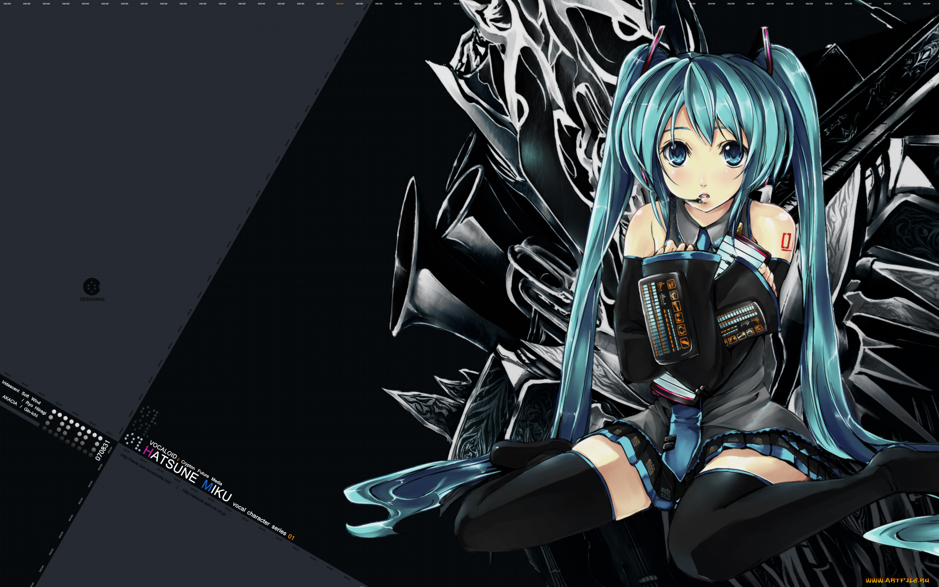 , vocaloid, hatsune, miku, 